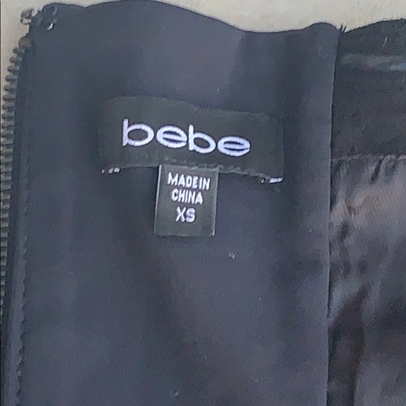 Bebe Suede Strapless Top - Picture 6 of 7